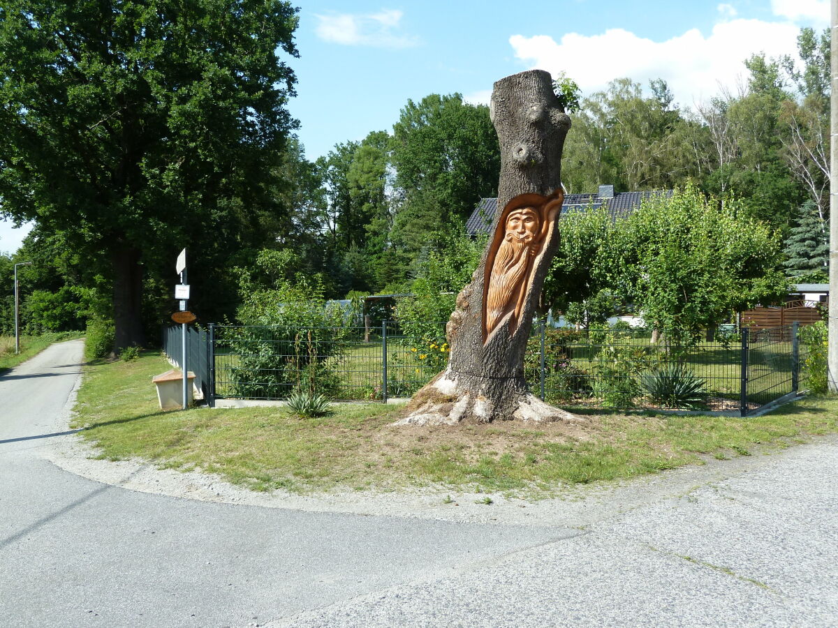 Waldgeist am Grundstück