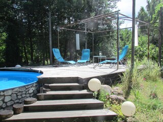 Garten mit Pool