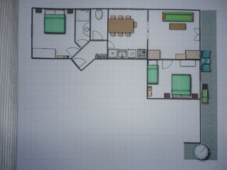 Vakantieappartement Abtenau Grondplan 41