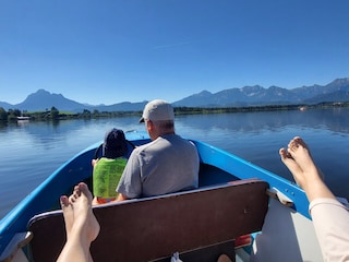 Bootstour mit Traumblick