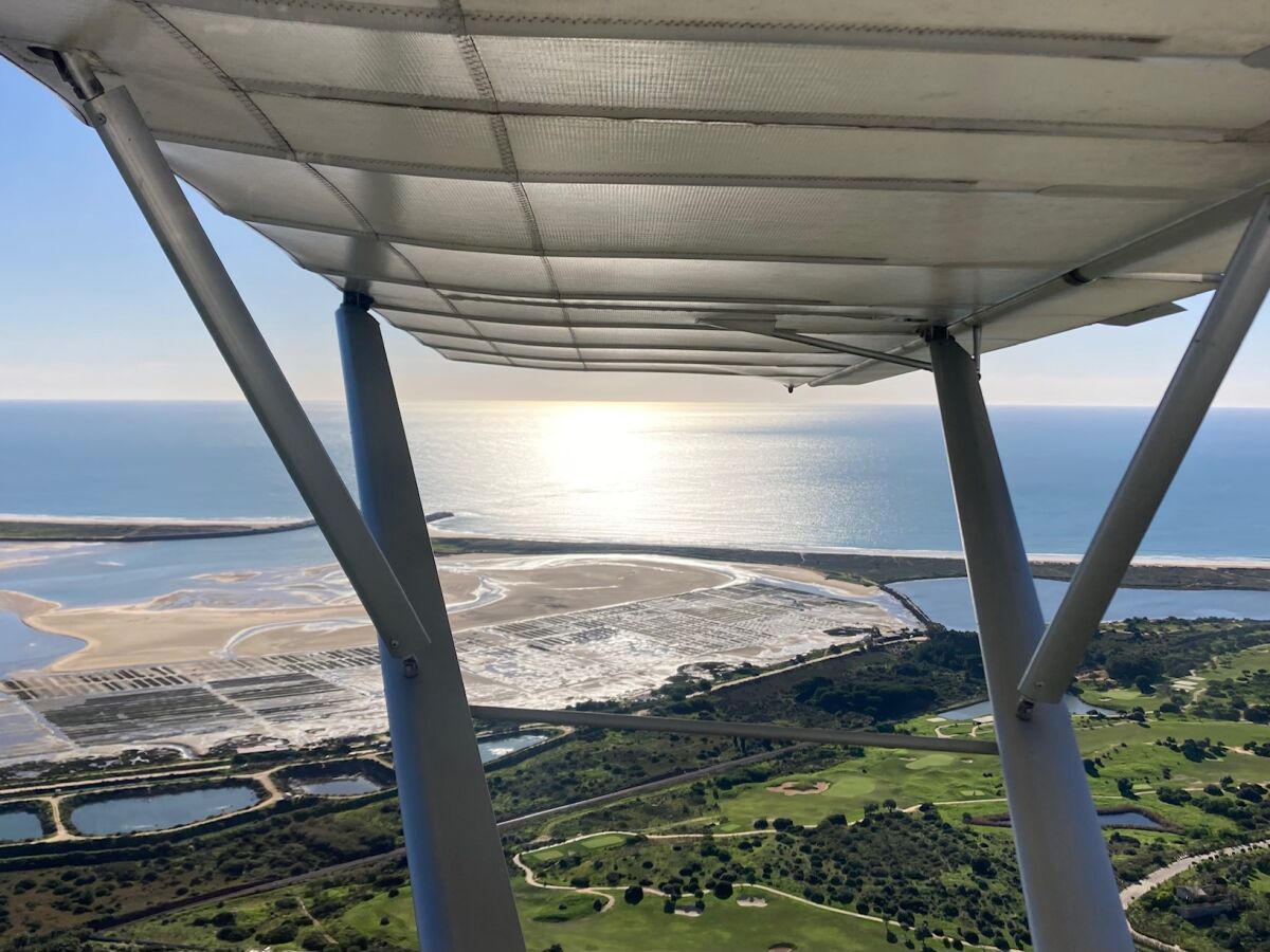 die herrliche Bucht am Meia Praia