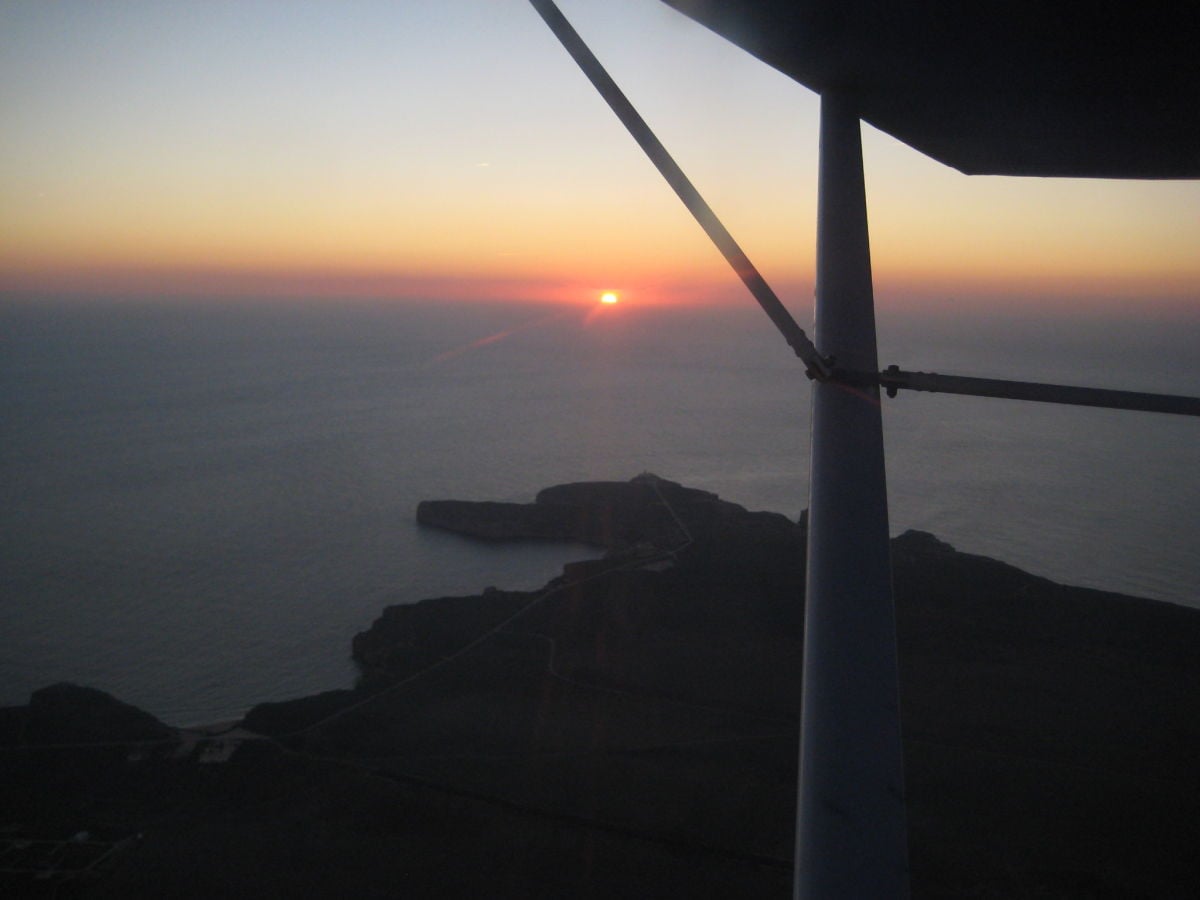 Sonnenuntergang überm Cabo S. Vicente