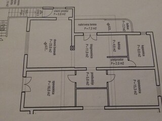 Appartamento per vacanze Porec Pianta del piano 40