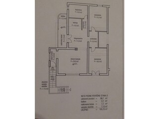 Appartamento per vacanze Porec Pianta del piano 42