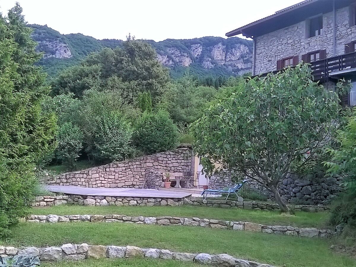 Blick auf die Terrasse