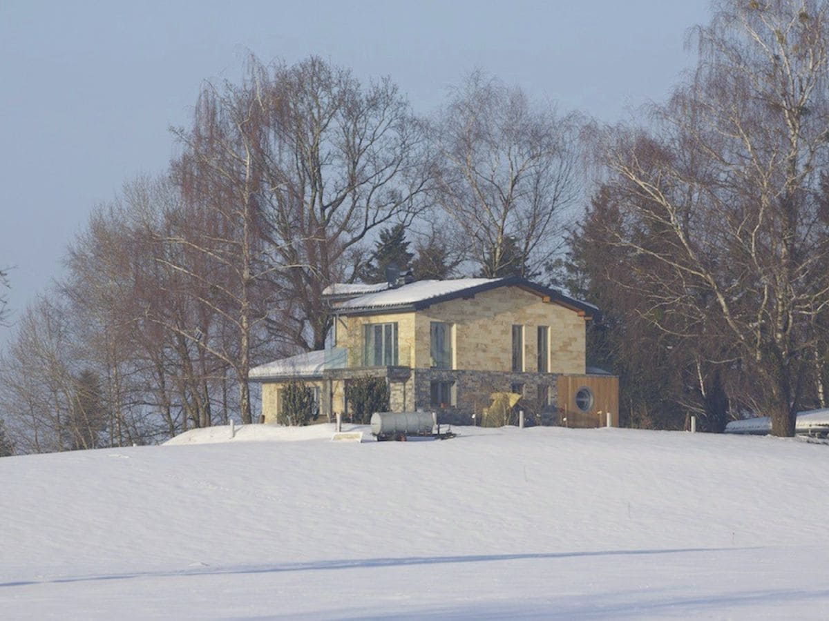 Unser Haus im Winter