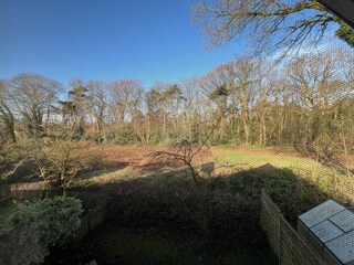 Ausblick vom Schlafzimmer