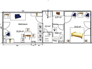 Ferienwohnung Juist Grundriss 5