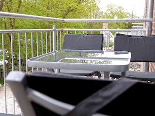 Möblierter Sonnenbalkon
