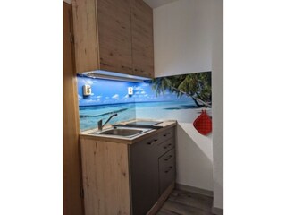 Küchenzeile im Erdgeschoss