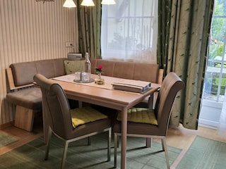 TERRASSENWOHNUNG offener Essbereich