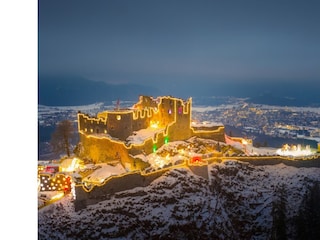 Ruine Ehrenberg Sommer und Winter