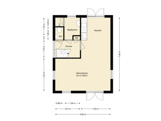 Casa per le vacanze Ouddorp Pianta del piano 39