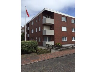 Es ist die Wohnung im ersten OG!