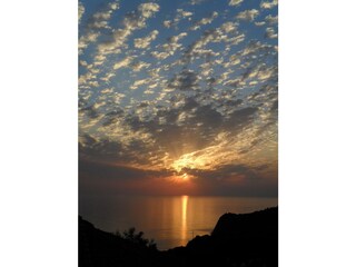 schöner Sonnenuntergang
