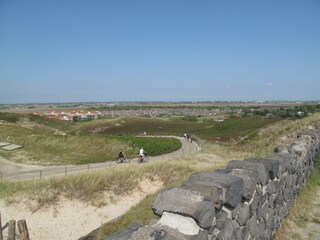 Blick auf die Dünen