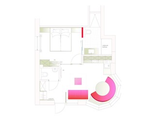 Appartamento per vacanze Mayrhofen Pianta del piano 27