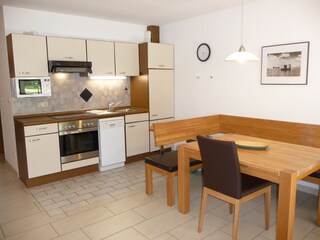 Essbereich und Küchenzeile