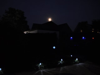 ..romantischer Lichterzauber in unserem Garten