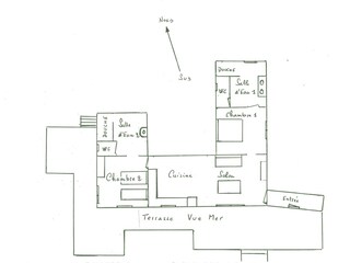 Villa Olmeto Pianta del piano 35