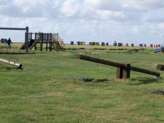 Strand mit Spielplatz