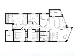 Maison de vacances Neukirchen bei Quern Plan d'étage 5