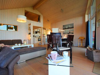 Ferienhaus Neukirchen bei Quern Wohnzimmer 9