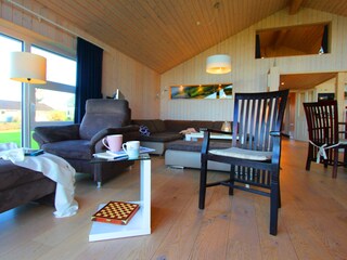 Ferienhaus Neukirchen bei Quern Wohnzimmer 10