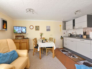 Wohnbereich mit Küche