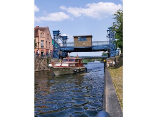 Historische Hubbrücke Plau am See