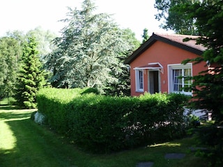 Unser Ferienhaus am Fluß