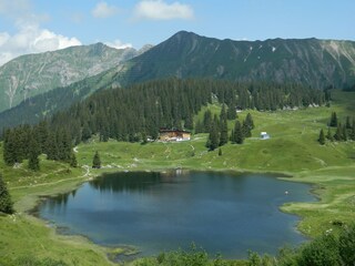 Blick auf den Körbersee