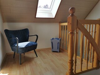 Treppenaufgang zur Wohnung