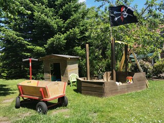 Spielzeug ist vorhanden