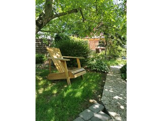 Verweilen unter Wallnuss....