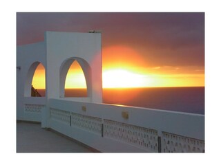 Sunrise from the pool area