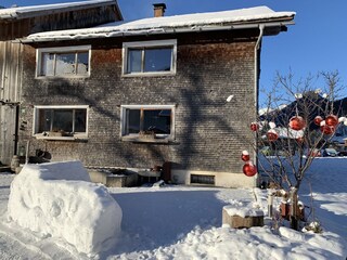 Casa per le vacanze Schnepfau Registrazione all'aperto 10