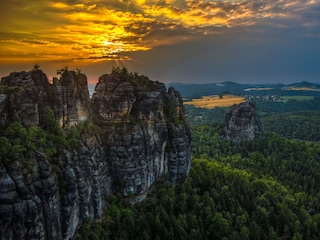 Schrammsteine und Falkenstein