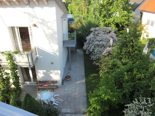 Rückansicht des Ferienhauses Lutizen-Quartier