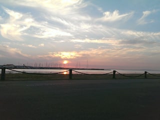 Sonnenuntergang in Wackerballig