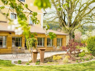 Sonnendurchflutete Veranda