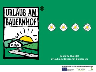 Geprüfte Qualität-mit der Höchstbewertung von 4 Blumen