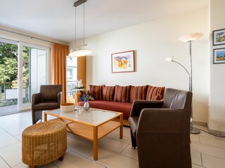 Gemütlichkeit und Zugang Balkon