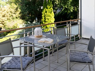 Balkon zur Erholung