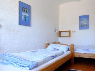 Schlafzimmer mit Einzelbetten