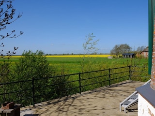 Blick auf die Terrasse