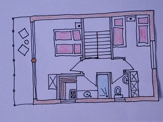 Chalet Ladis Pianta del piano 30