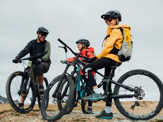 Mountain Biking  mit der ganzen Familie