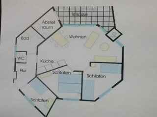 Bungaló Julianadorp Plano de planta 21