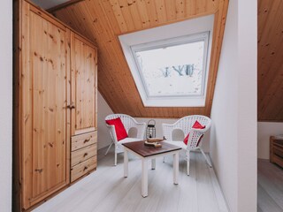 3. Schlafzimmer Obergeschoss Rotes Haus